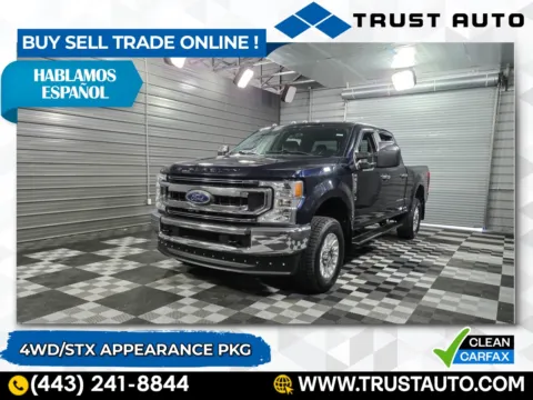 Blue 2021 Ford Super Duty F-350 SRW XL 4WD Crew Cab Pickup Truck w/Appearance Pkg for sale in Sykesville, MD