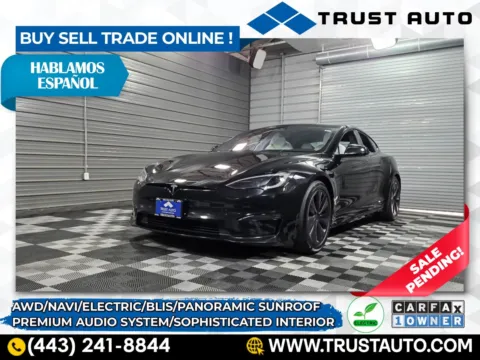 Black 2024 Tesla Model S AWD Luxury Electric Hatchback for sale in Sykesville, MD