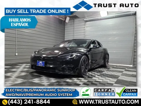 Black 2024 Tesla Model S AWD Hatchback for sale in Sykesville, MD