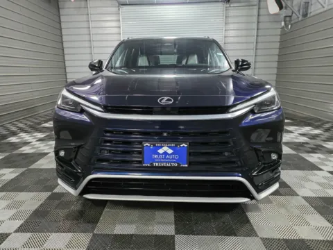 Another view of 2024 Lexus TX 500h F SPORT Premium 6-Passenger Hybrid-Electric Luxury SUV for sale in Sykesville, MD at Trust Auto