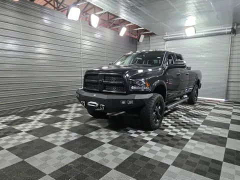 Black 2017 Ram 3500 Laramie 4WD Crew Cab 8FT Long Bed 6.7L Cummins Diesel Pickup Truck for sale in Sykesville, MD