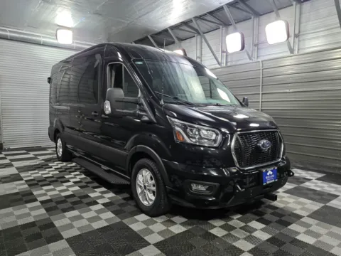 More photos of 2023 Ford Transit T-350 14-Passenger XLT 148''WB Medium Roof Minivan/Van at Trust Auto, MD