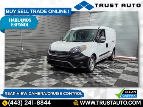 Silver 2021 Ram ProMaster City Cargo Tradesman Low Roof Minivan/Van for sale in Sykesville, MD