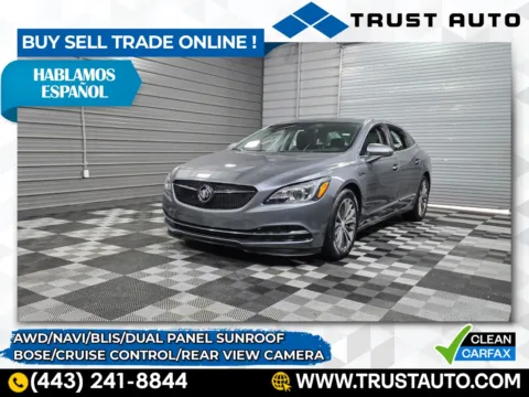 Gray 2019 Buick LaCrosse Essence AWD Sedan w/Sun/Shade Pkg for sale in Sykesville, MD