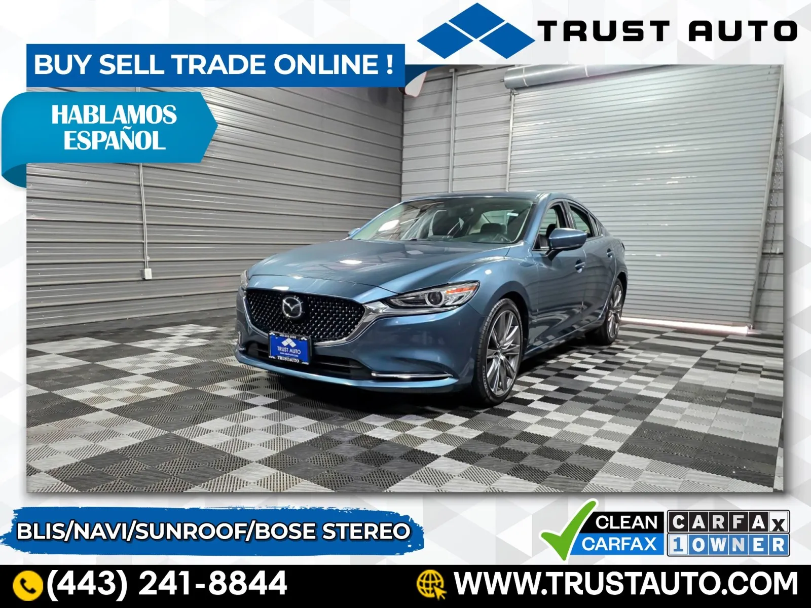 2018 Mazda Mazda6 Grand Touring Reserve 4-Door Luxury Sedan