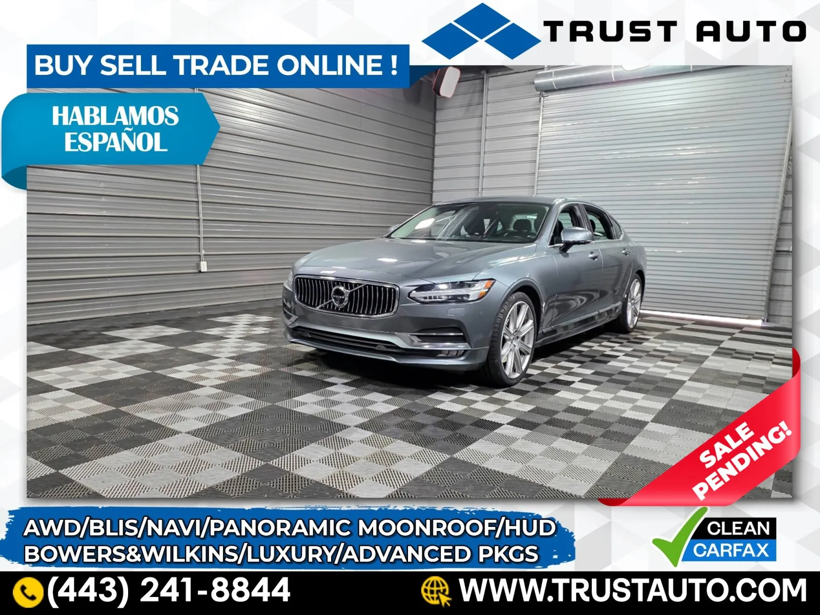 2020 Volvo S90 T6 Inscription AWD Sedan w/Luxury/Advanced Pkgs for sale in Sykesville, MD