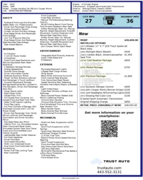 Photos of 2015 MINI Cooper John Cooper Works Hard-Top Hatchback w/Premium Pkg for sale in Sykesville, MD at Trust Auto