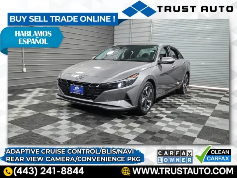 Silver 2023 Hyundai Elantra SEL Sedan w/Convenience Pkg for sale in Sykesville, MD