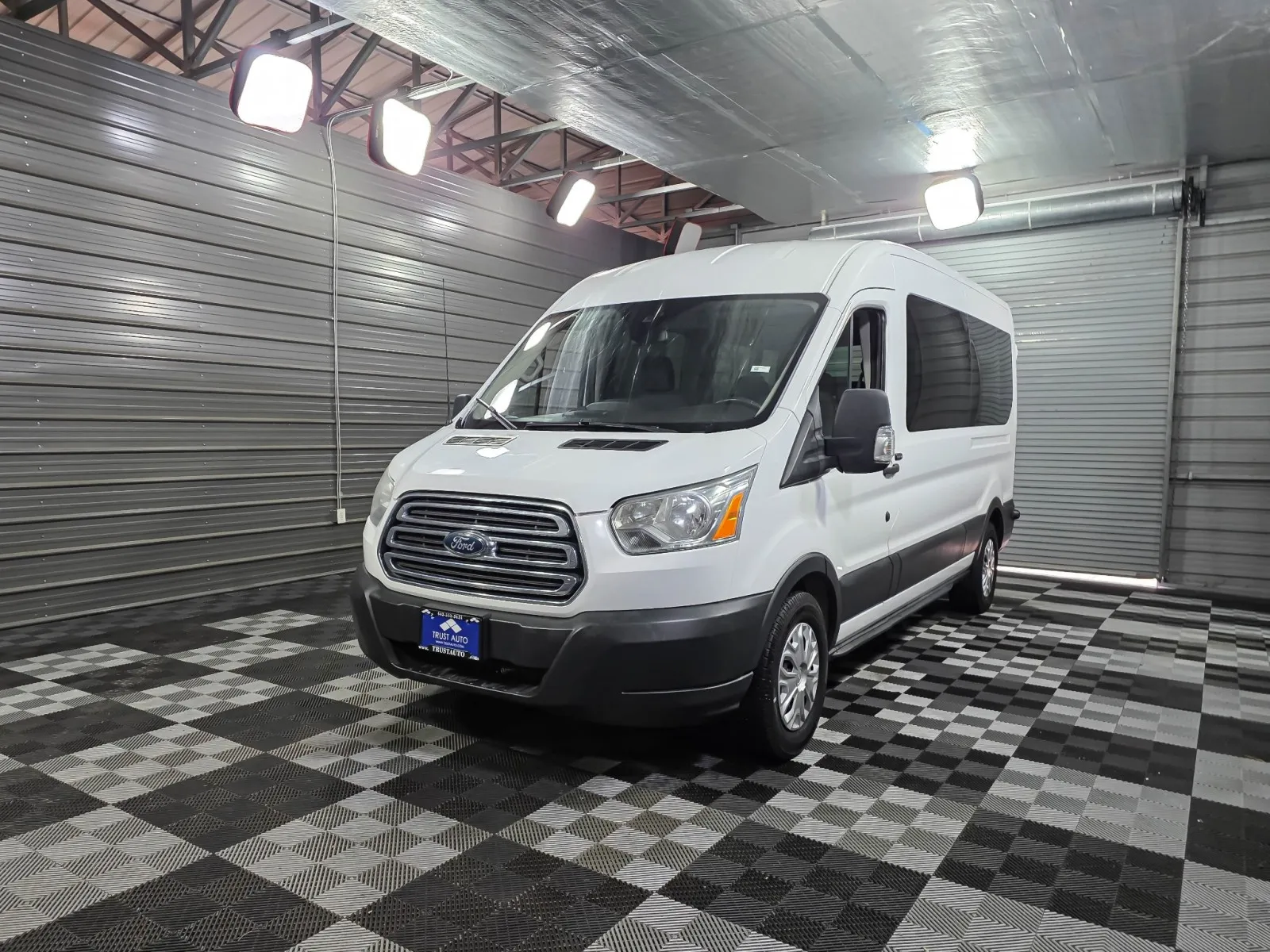 Blue 2017 Ford Transit Wagon XL for sale in Sykesville, MD