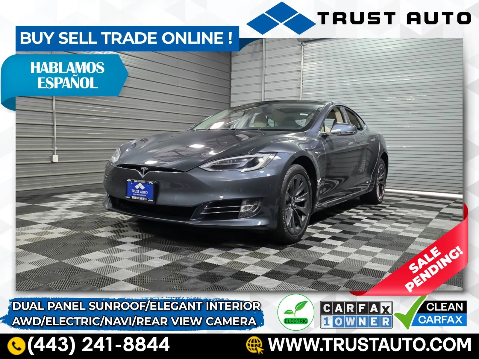 2017 Tesla Model S 100D's photo