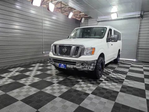 White 2019 Nissan NV 3500HD 12-Passenger SL Low Roof Minivan/Van for sale in Sykesville, MD