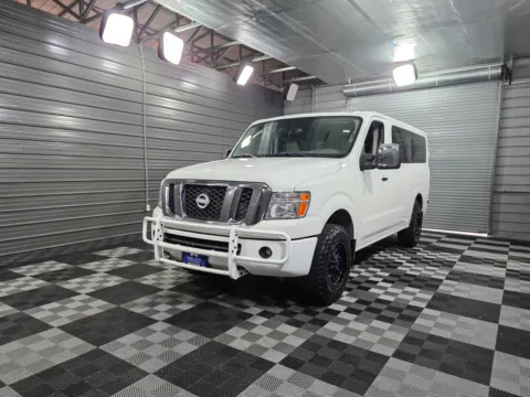 Silver 2019 Nissan NV Passenger NV3500 HD SL for sale in Sykesville, MD