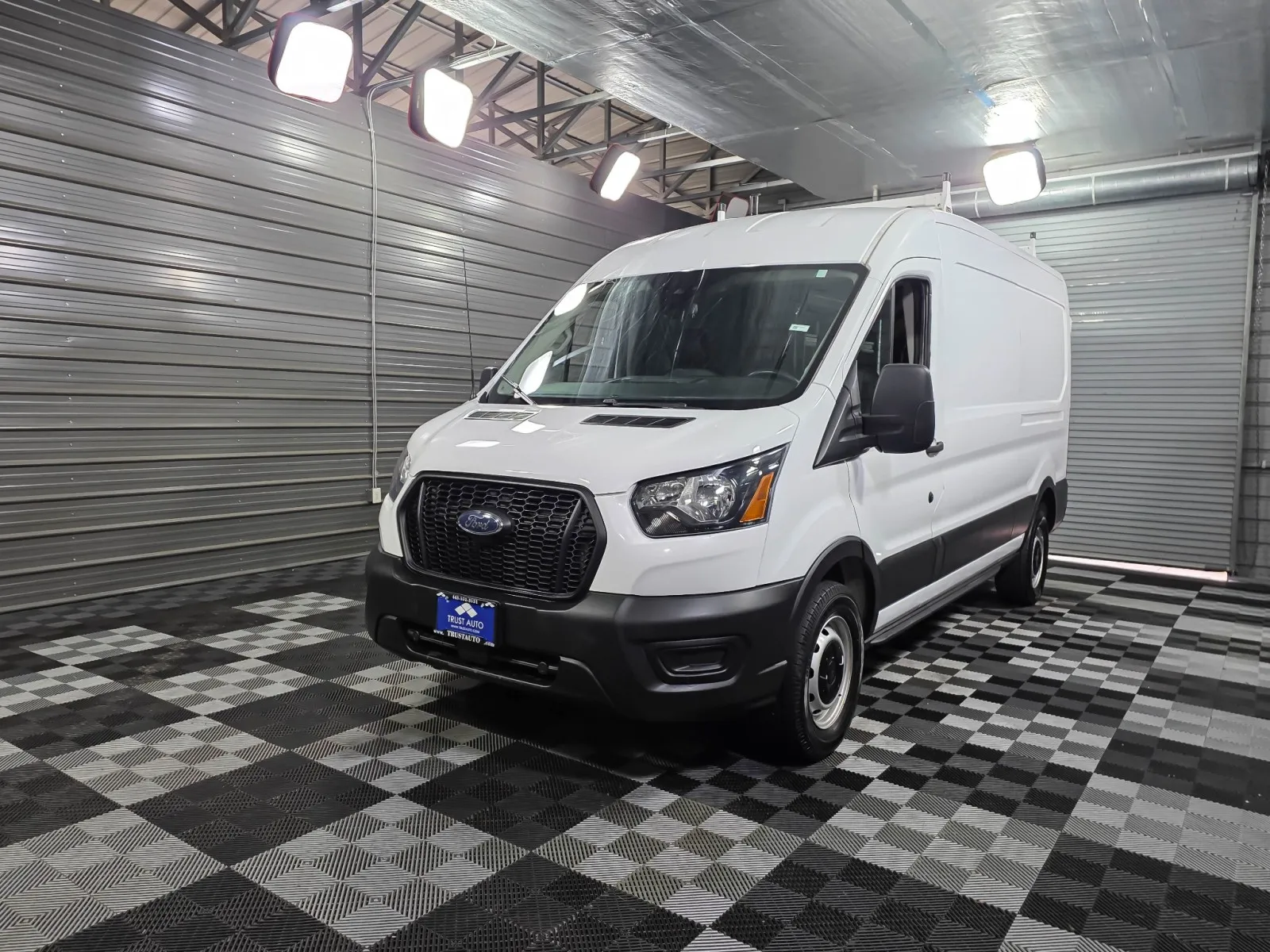 Blue 2021 Ford Transit Cargo Van 250 for sale in Sykesville, MD