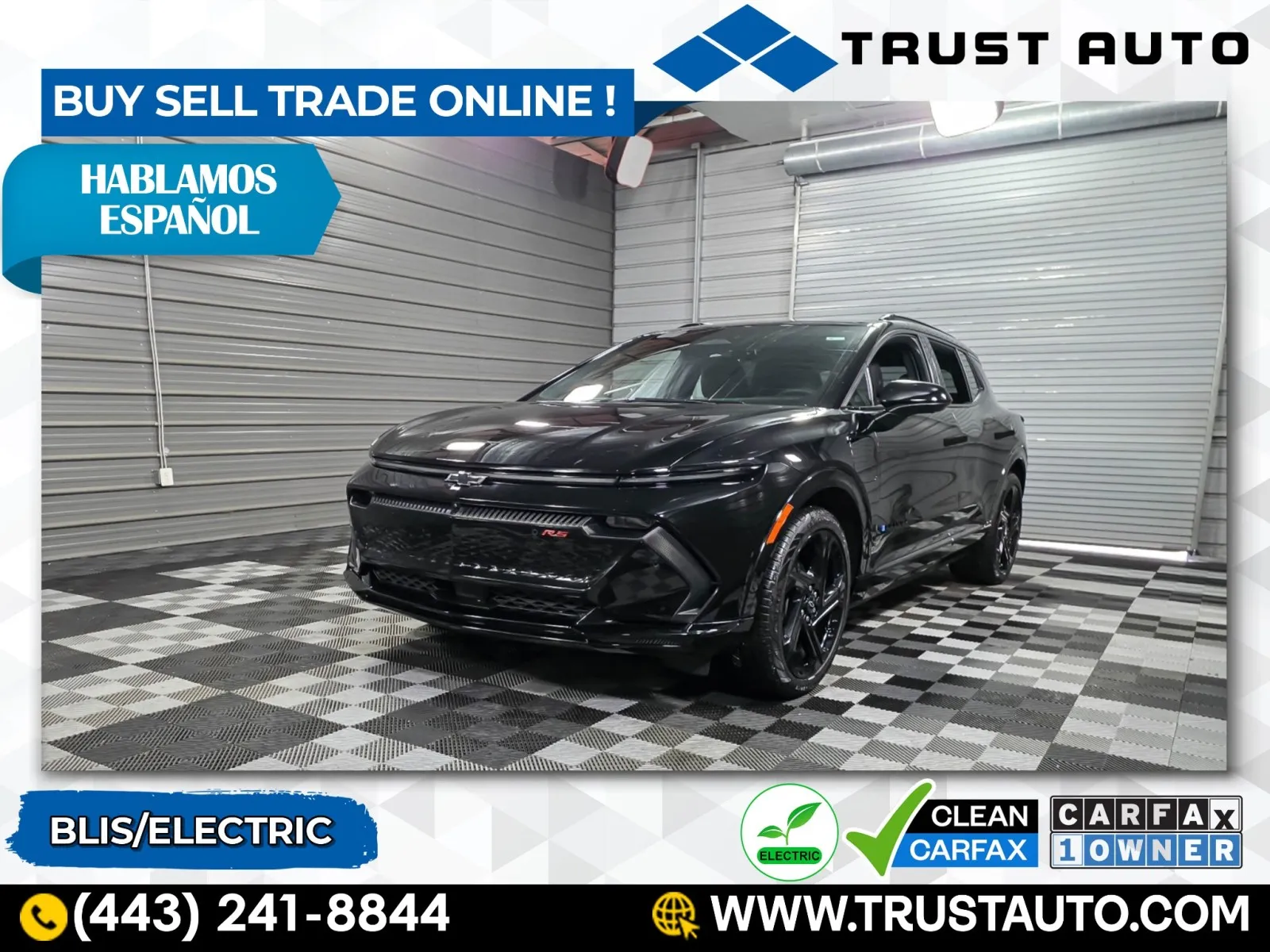 2024 Chevrolet Equinox EV RS Electric SUV