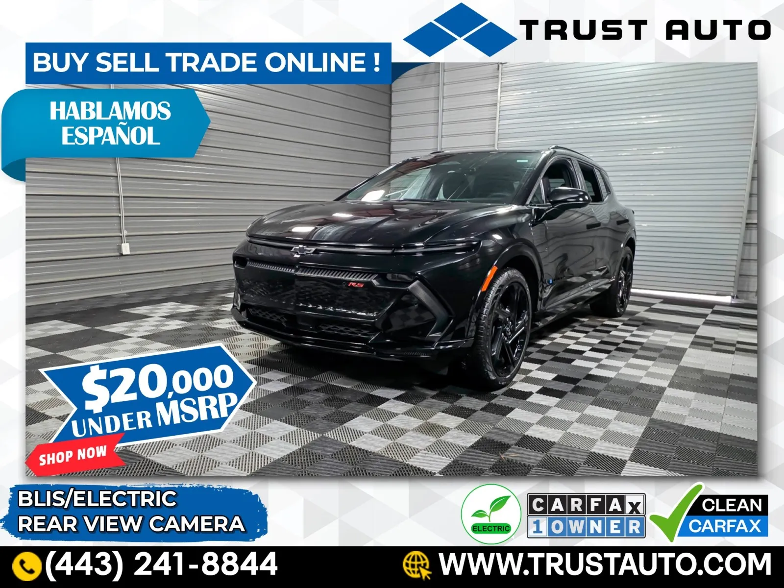 2024 Chevrolet Equinox EV RS Electric SUV