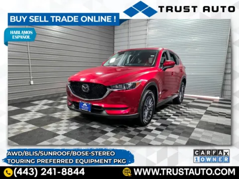 Red 2019 Mazda CX-5 Touring AWD SUV w/Touring Preferred Equipment Pkg for sale in Sykesville, MD
