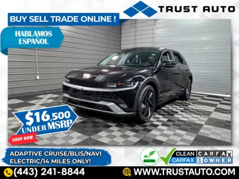 Black 2025 Hyundai IONIQ 5 SE Electric SUV for sale in Sykesville, MD