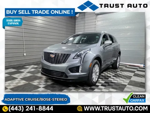 Gray 2021 Cadillac XT5 Luxury SUV for sale in Sykesville, MD