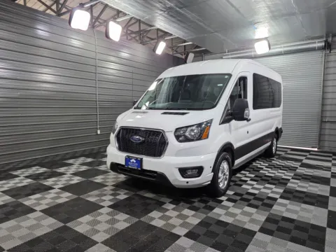 Gray 2024 Ford Transit Passenger Wagon XLT for sale in Sykesville, MD