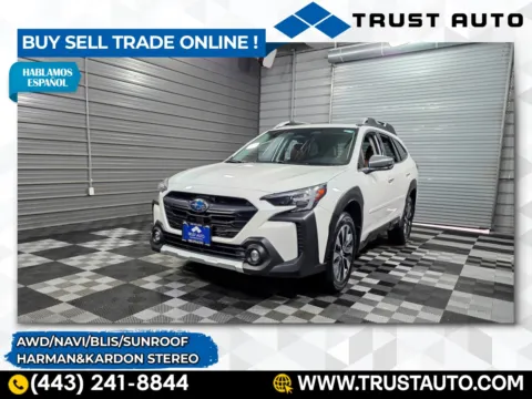 Black 2023 Subaru Outback Touring XT AWD SUV for sale in Sykesville, MD