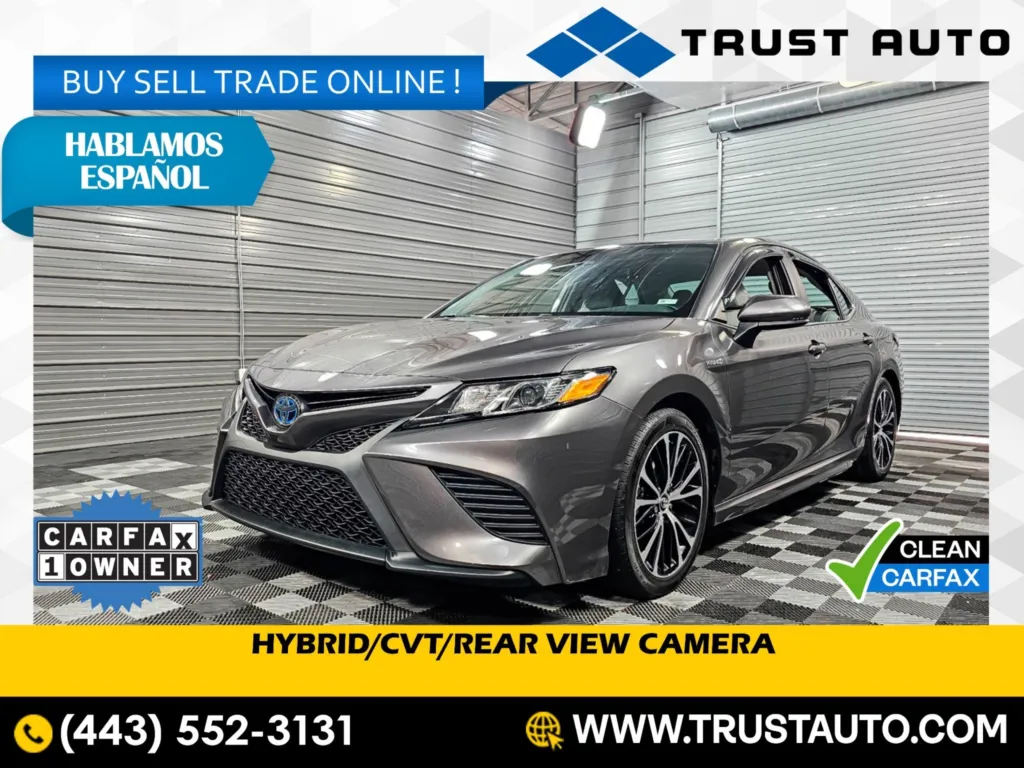 2019 Toyota Camry SE Hybrid 4-Door Sedan for sale in Sykesville, MD