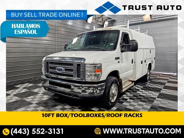 Used 2015 Ford Econoline E-350 Cutaway Super Duty 138'' WB 10 FT