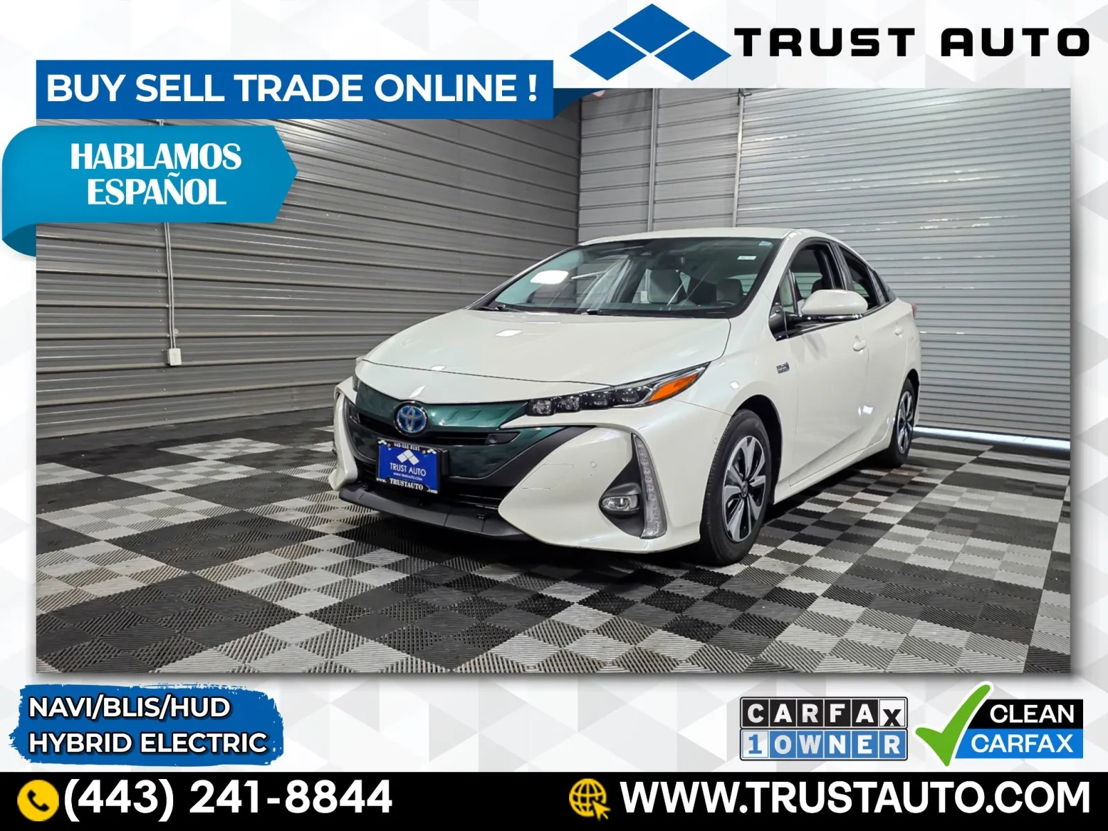 2018 Toyota Prius Prime Advanced Hybrid-Electric Hatchback