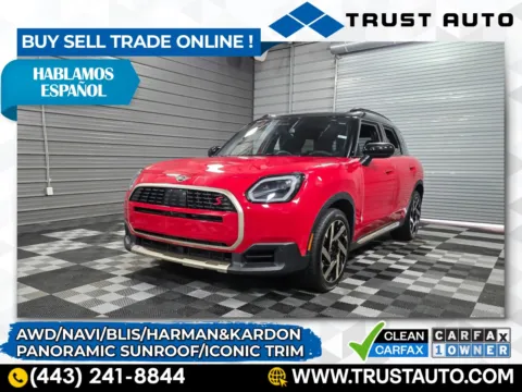Red 2025 MINI Countryman Cooper S AWD SUV for sale in Sykesville, MD