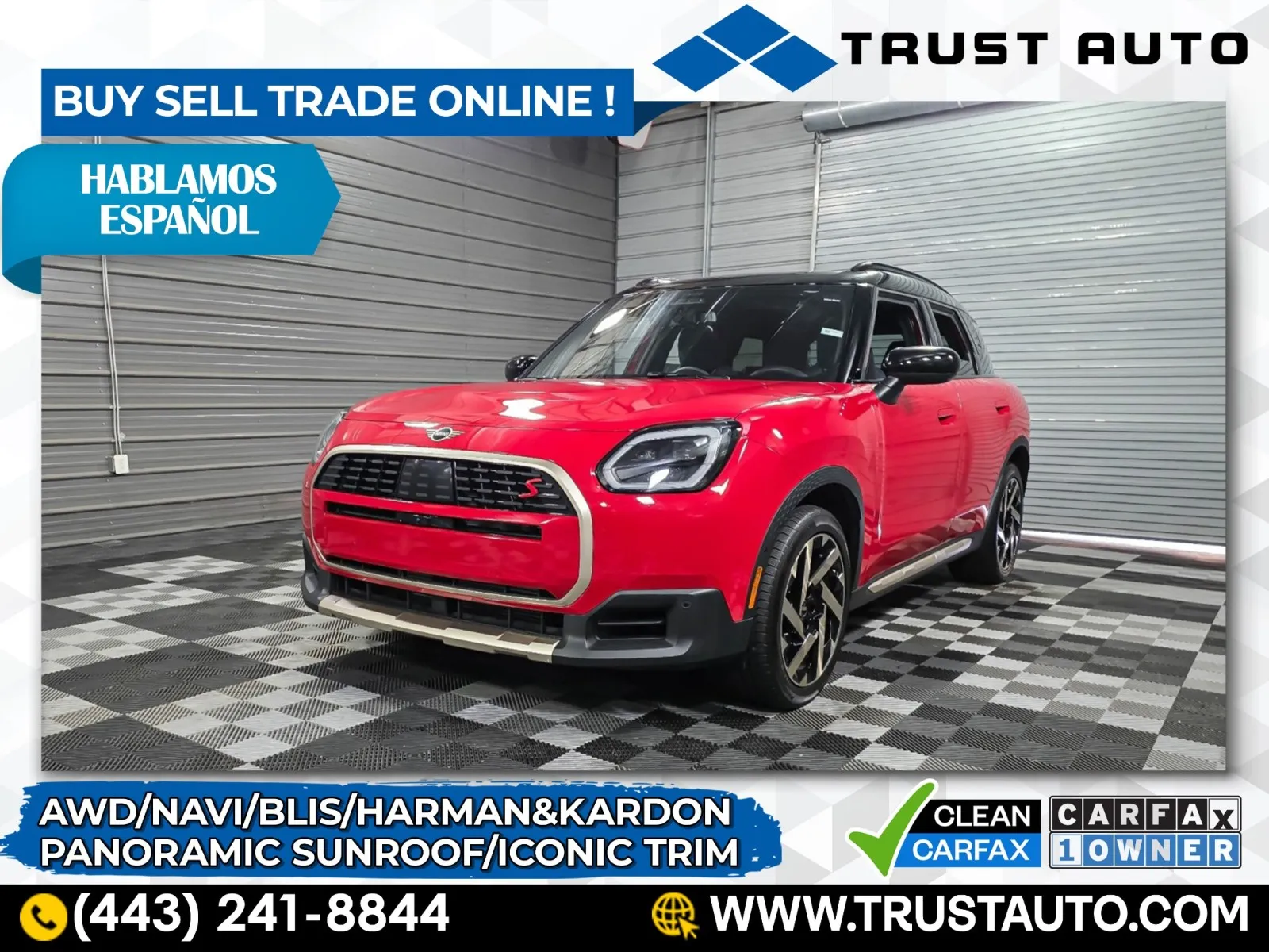 2025 MINI Countryman Cooper S AWD SUV