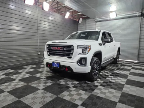 Blue 2021 GMC Sierra 1500 AT4 for sale in Sykesville, MD