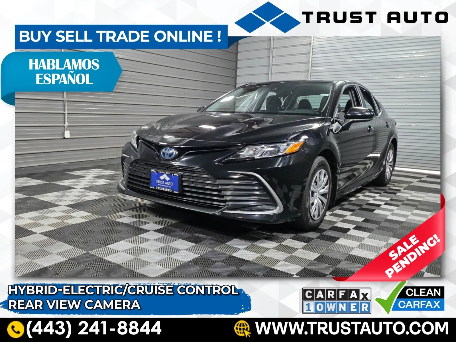 2024 Toyota Camry Hybrid LE Hybrid-Electric Sedan for sale in Sykesville, MD
