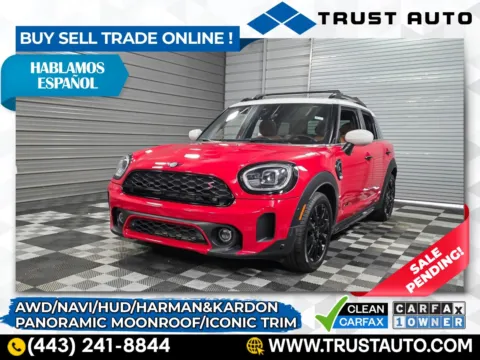 Red 2024 MINI Countryman Cooper S AWD SUV w/Iconic Trim for sale in Sykesville, MD