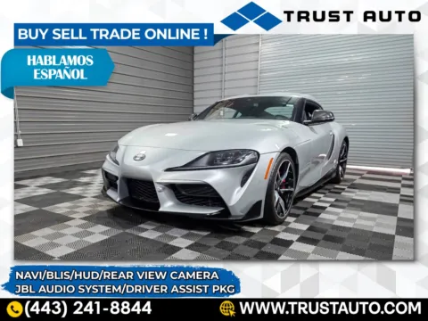 Gray 2021 Toyota GR Supra 3.0 Premium Coupe w/Driver Assist Pkg for sale in Sykesville, MD