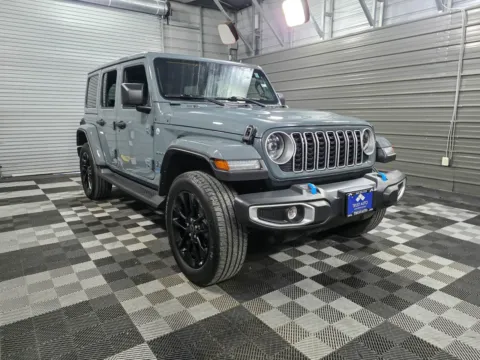 More photos of 2024 Jeep Wrangler 4xe Sahara 4WD Hard-Top Plug-in Hybrid SUV at Trust Auto, MD