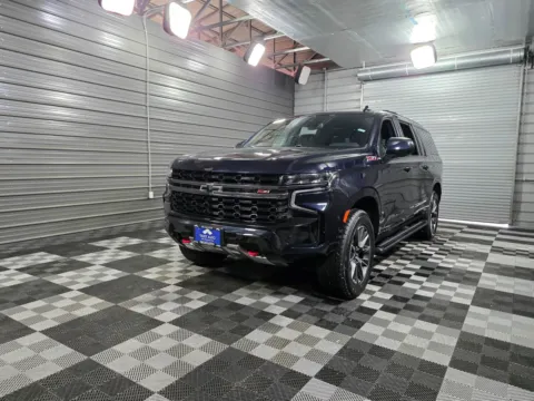 Blue 2022 Chevrolet Suburban Z71 for sale in Sykesville, MD