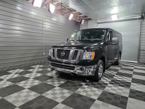 Silver 2021 Nissan NV Passenger NV3500 HD SL for sale in Sykesville, MD