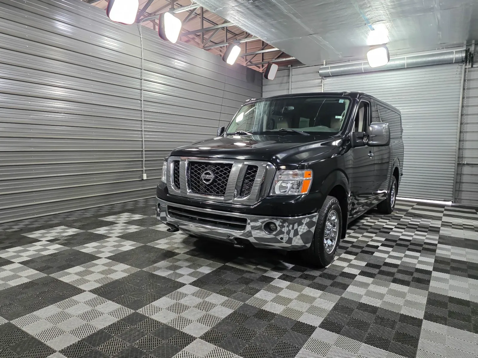 Silver 2021 Nissan NV Passenger NV3500 HD SL for sale in Sykesville, MD