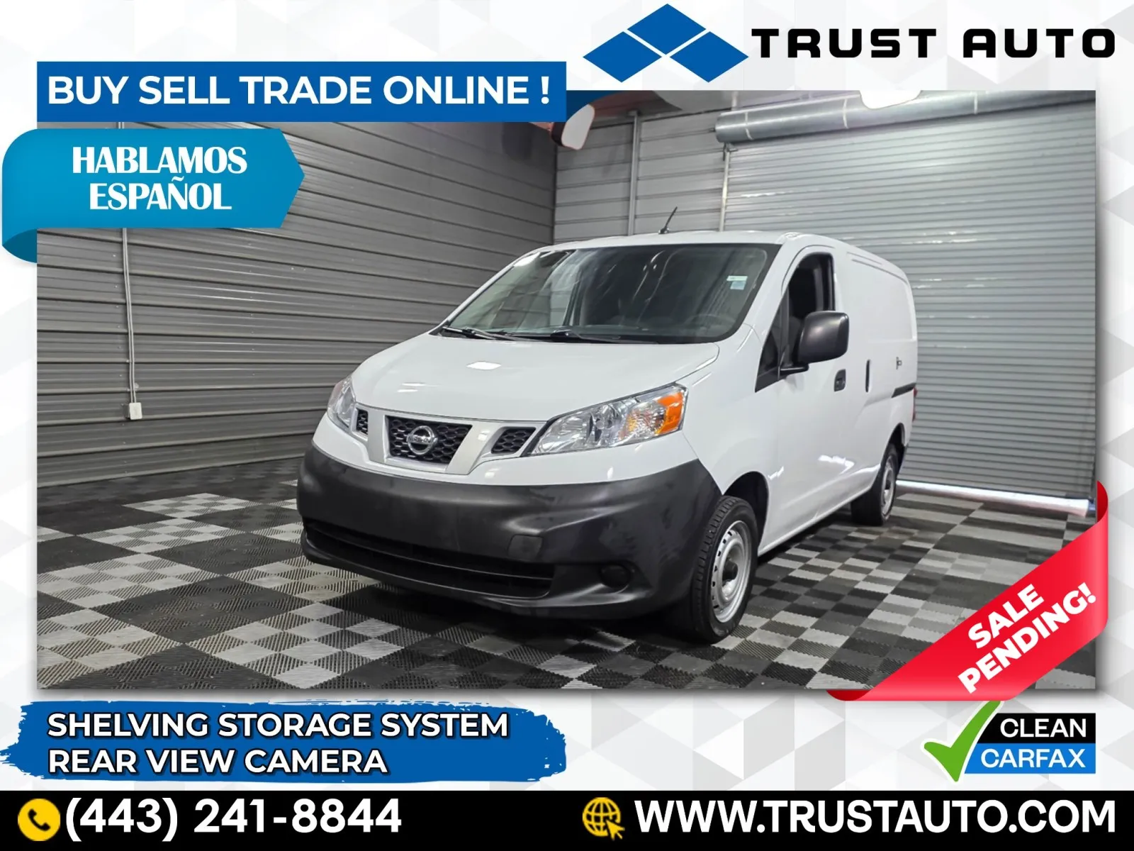 2019 Nissan NV200 Compact Cargo S Minivan/Van for sale in Sykesville, MD
