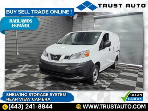 White 2019 Nissan NV200 Compact Cargo S Minivan/Van for sale in Sykesville, MD