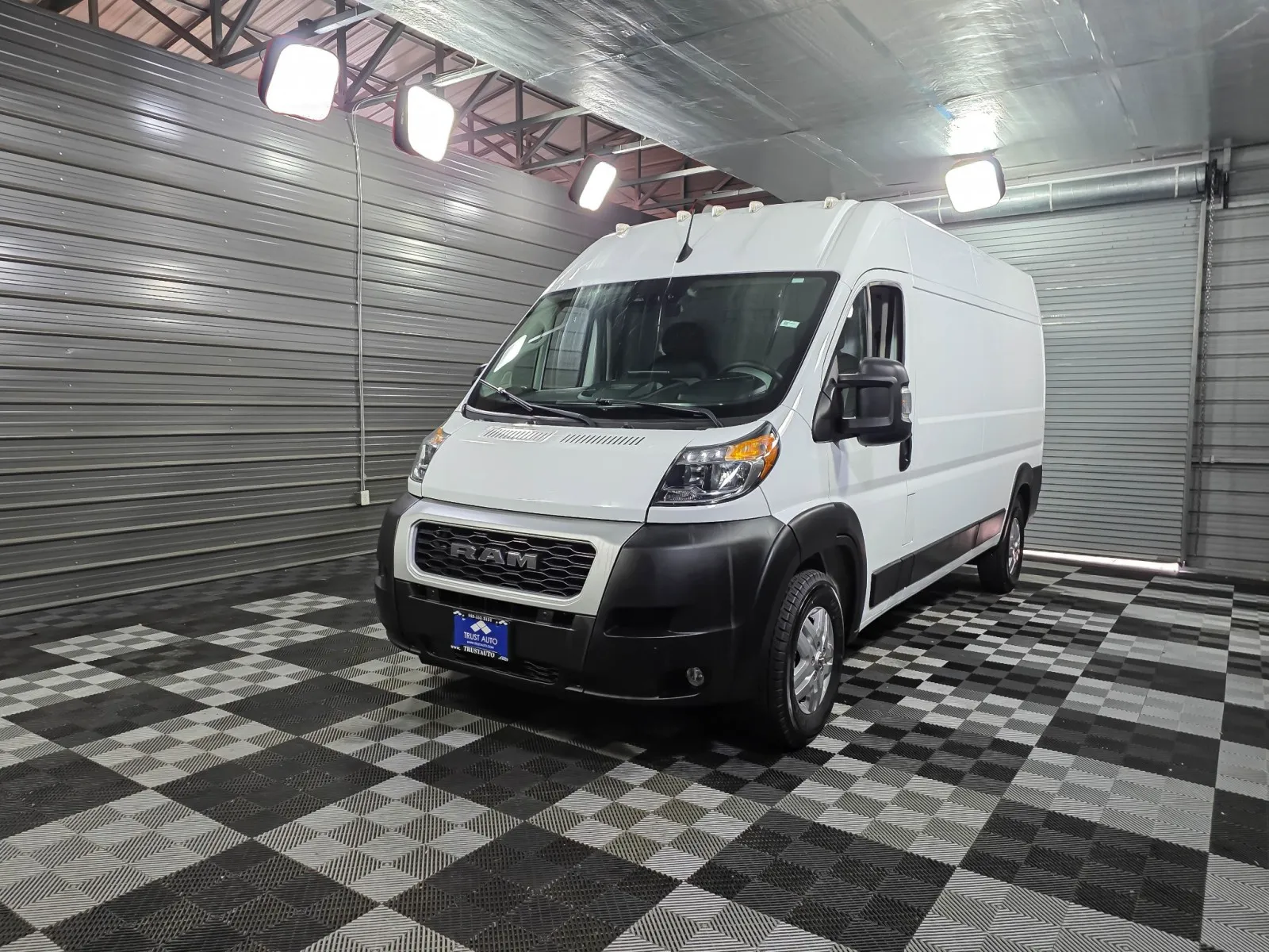 White 2022 Ram 2500 ProMaster Cargo 159''WB High Roof Minivan/Van w/Shelving Storage System for sale in Sykesville, MD
