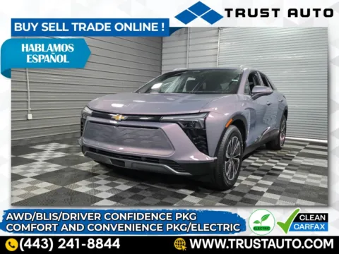 Gray 2024 Chevrolet Blazer EV eAWD LT AWD Electric SUV w/Comfort and Convenience Pkg for sale in Sykesville, MD