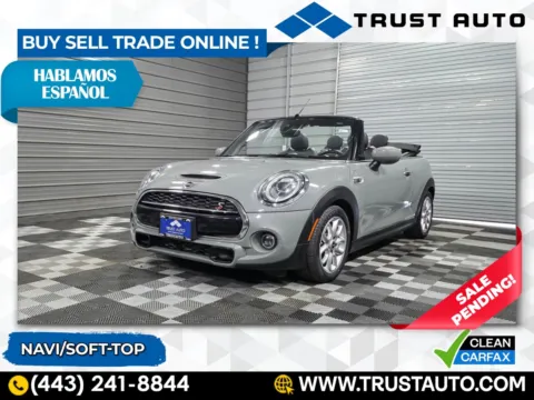 Gray 2020 MINI Cooper S Soft-Top Convertible for sale in Sykesville, MD