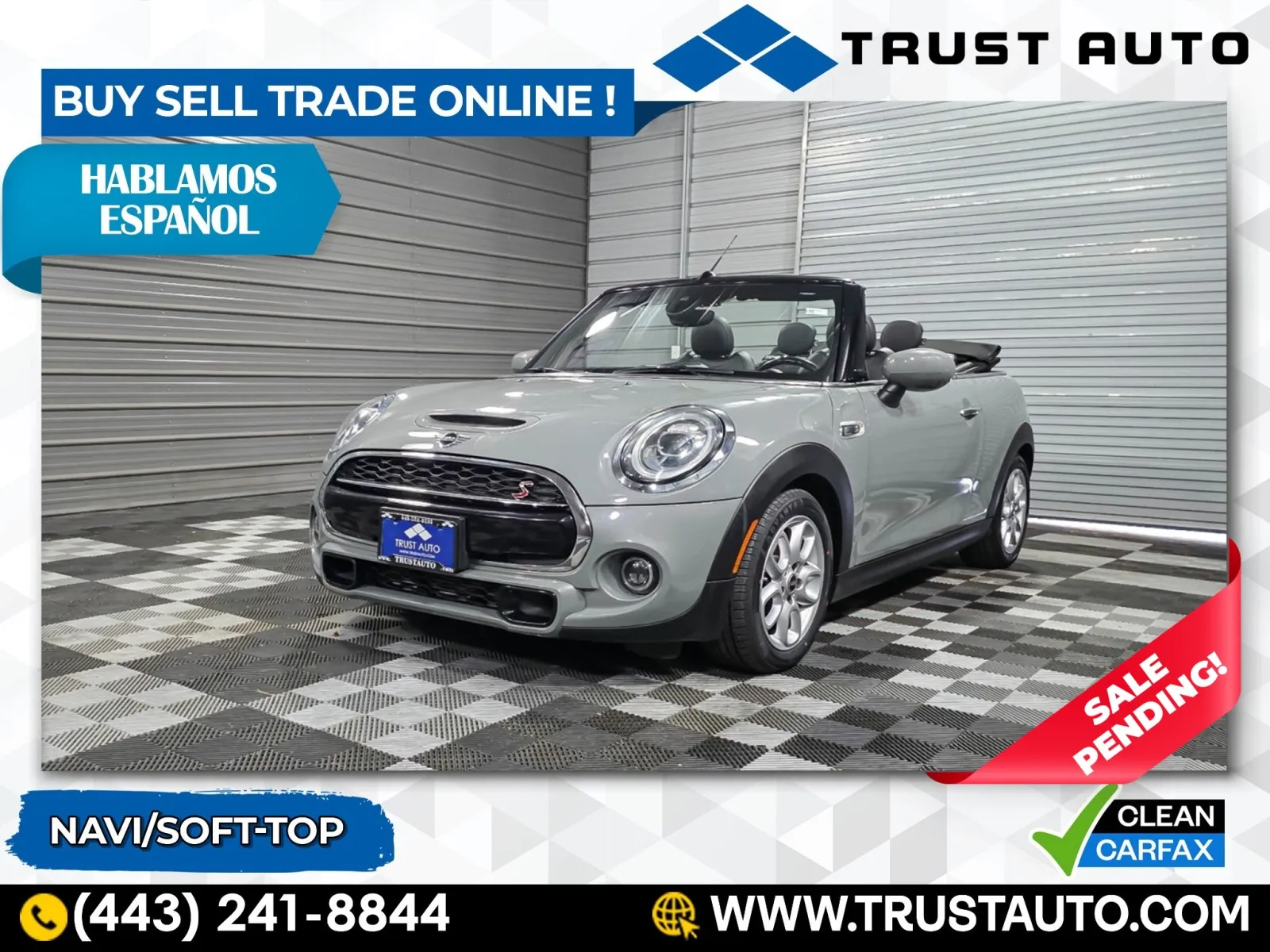 2020 MINI Cooper S Soft-Top Convertible for sale in Sykesville, MD