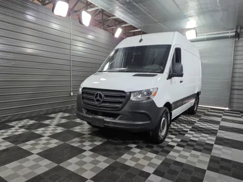 Black 2023 Mercedes-Benz Sprinter Cargo Van 2500 for sale in Sykesville, MD