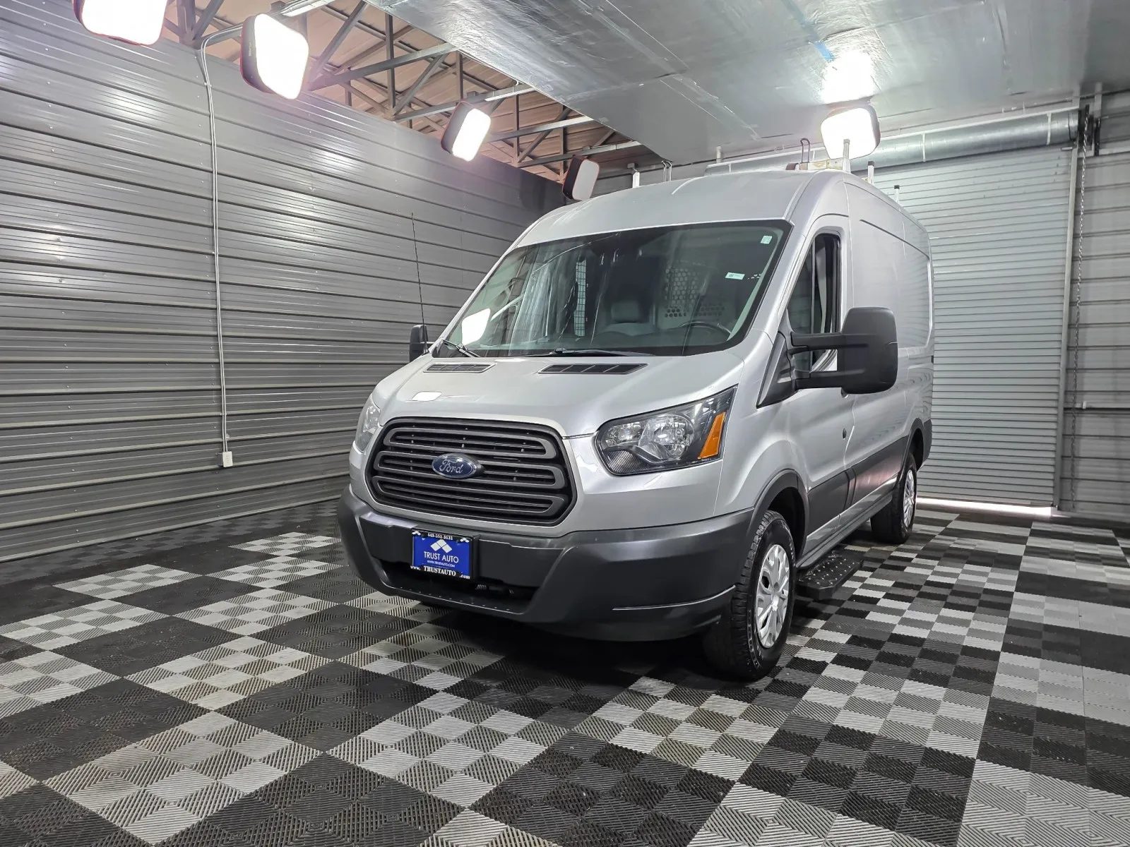 Blue 2015 Ford Transit Cargo Van 250 for sale in Sykesville, MD