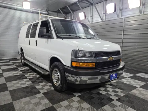 More photos of 2021 Chevrolet Express 2500 Cargo 135''WB Minivan/Van w/Roof Rack/Shelving Storage System at Trust Auto, MD