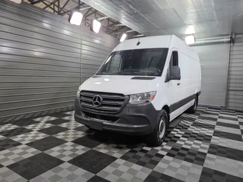 Black 2023 Mercedes-Benz Sprinter Cargo Van 2500 for sale in Sykesville, MD