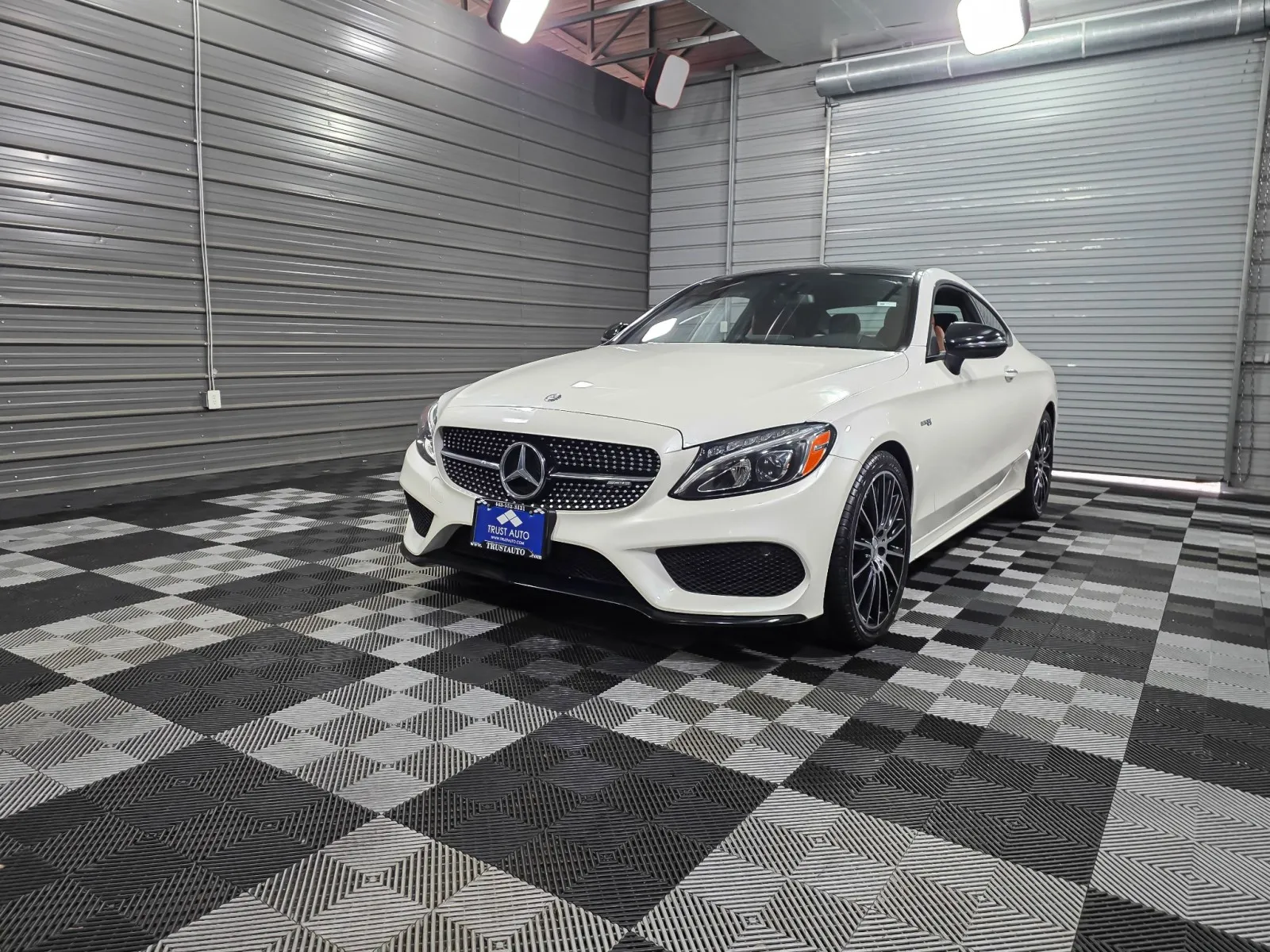 Yellow 2017 Mercedes-Benz C-Class AMG C 43 for sale in Sykesville, MD