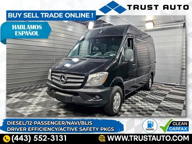 12 passenger van used mercedes 4x4 sprinter for sale