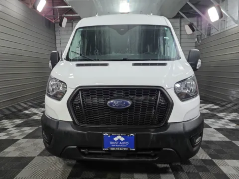 Another view of 2023 Ford Transit T-250 Cargo 148WB Medium Roof Minivan/Van w/Shelving Storage System for sale in Sykesville, MD at Trust Auto